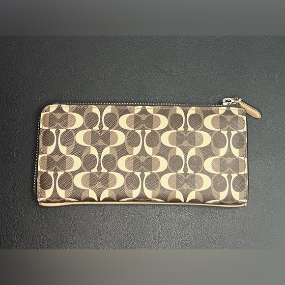 Coach Peyton Dream C Slim Zip Wallet F50150 - Picture 2 of 8